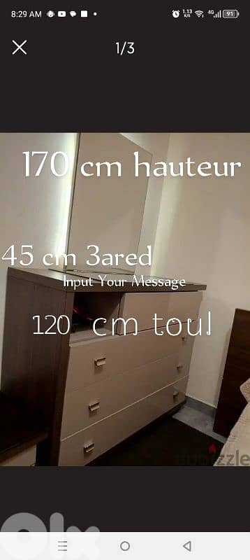 king size bed 2 comod mirror ma3 4 jwerir mobili top 4