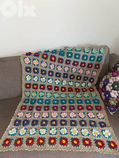 crochet blanket hand made