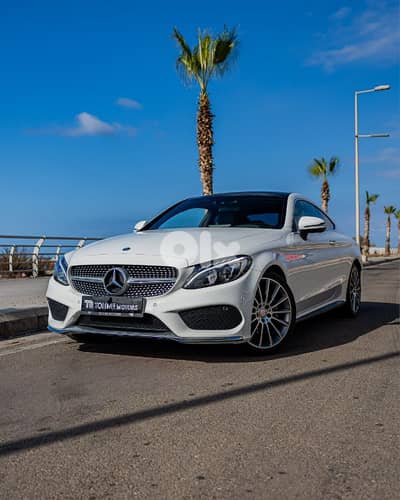 MERCEDES C200 COUPE AMG-LINE 2017, NO ACCIDENTS, EUROPEAN ORIGIN
