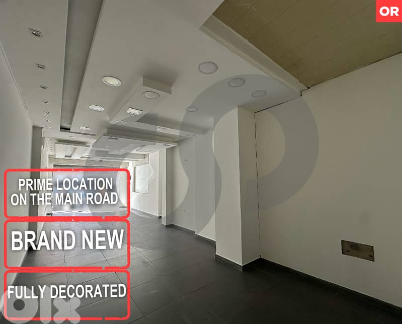 Shop in dohat aarmoun  | Prime location | Fully decorated REF#OR127867 0