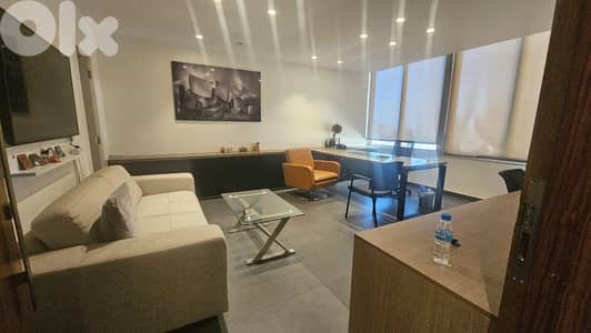 AH-HKL-442For Sale Newly Furnished Office Apartment-Ras Beirut,Sanayeh
