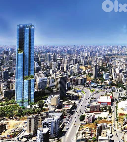 For Sale Apartment 130 Sqm 44 Tower Dekweneh|Sea view 0