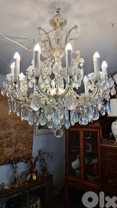 czech marie theresa crystal chandelier 3