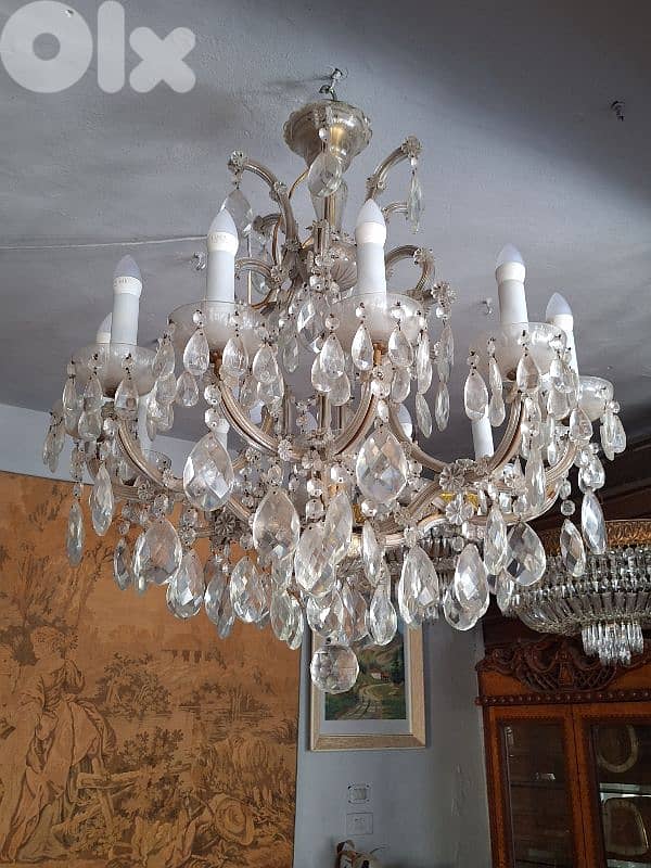czech marie theresa crystal chandelier 7