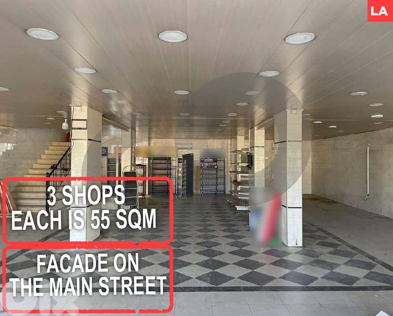 3 shops, main road, Nabatieh Al Fawka, Marjaayon REF#LA127870 0