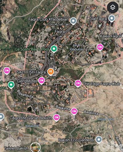 Faqra- Kfardebian/ Land for Sale - فقرا - كفردبيان/ أرض للبيع