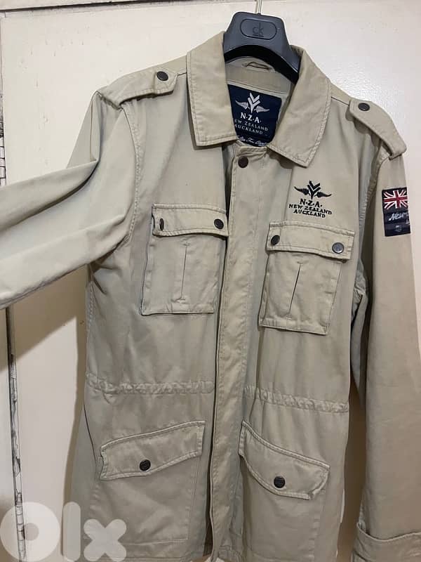 New zealand NZA beige jacket size xxl 1