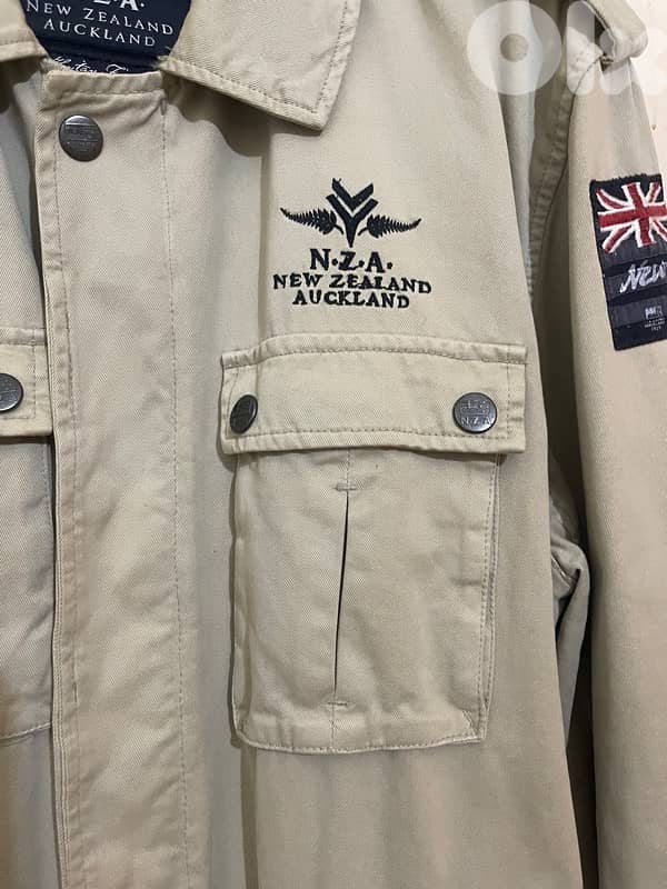 New zealand NZA beige jacket size xxl 3