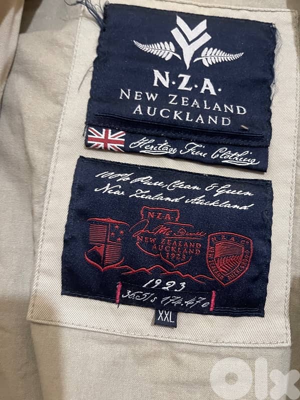 New zealand NZA beige jacket size xxl 4
