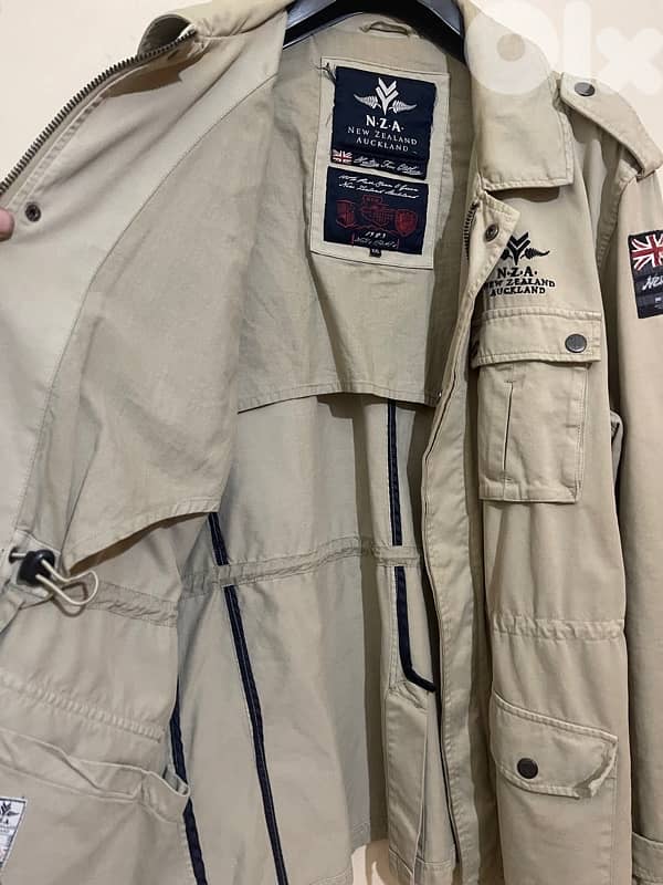 New zealand NZA beige jacket size xxl 7