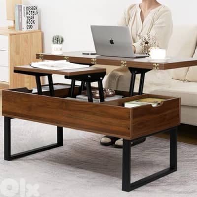 VOWNER Folding Coffee Table, 3-in-1