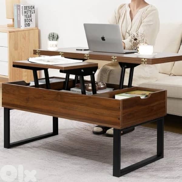 VOWNER Folding Coffee Table, 3-in-1 0