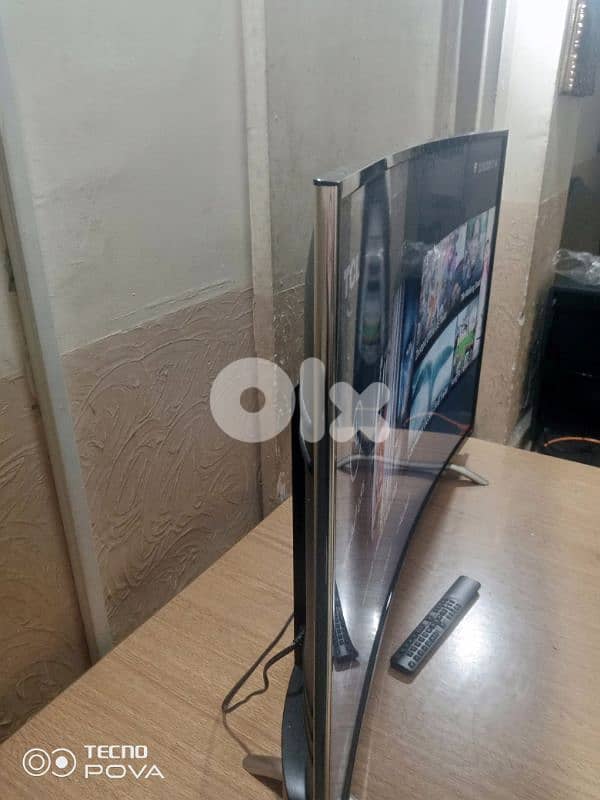 led TCL curve smart 4k 50" 3