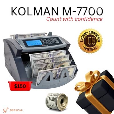 Kolman Money Counter USD-EURO-LBP
