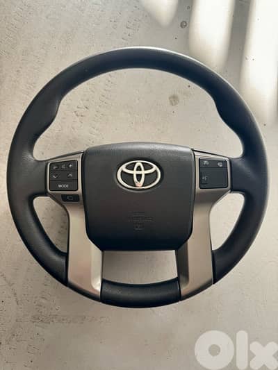 toyota prado steering wheel