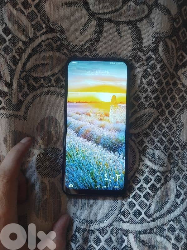 y 9 s prime 2019 128 GB g ram tybc. بيدعم الشحن السريع3 كاميرات 0