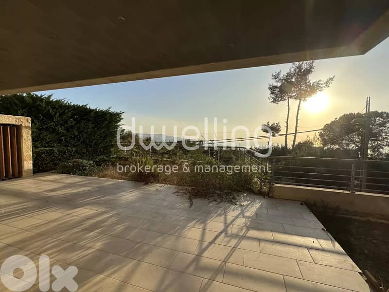 Sea View Garden Floor Apartment in Ballouneh 0