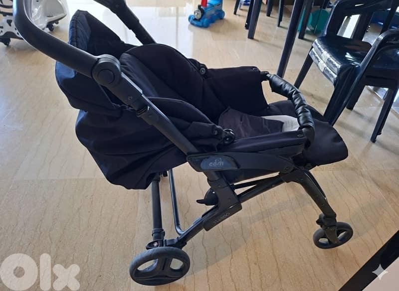 Cam Fluido Stroller & car seat 1