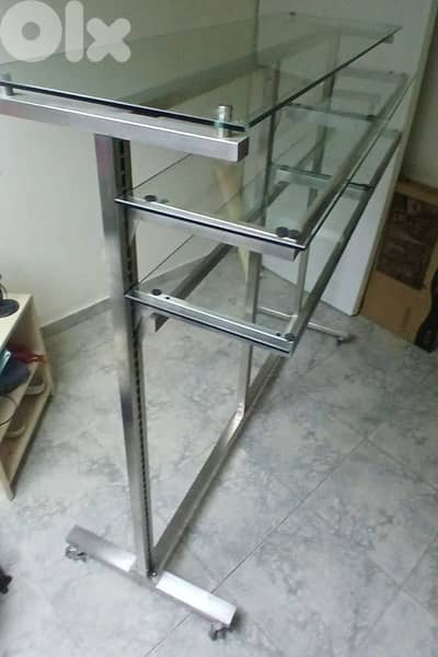 display stand stainless