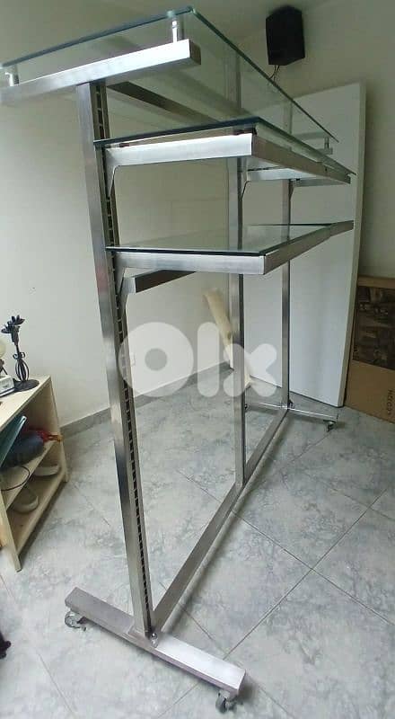 display stand stainless 4