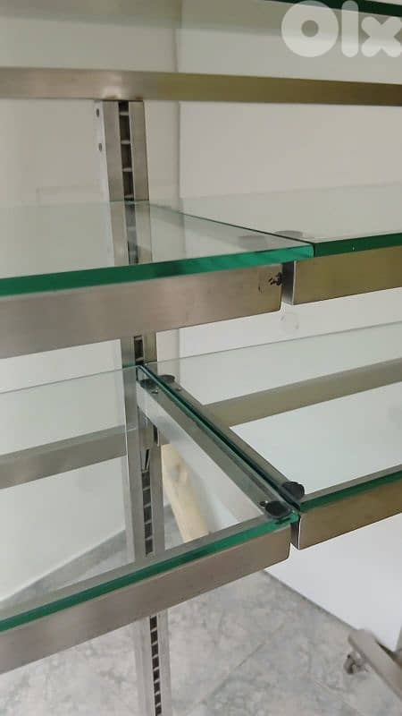 display stand stainless 6