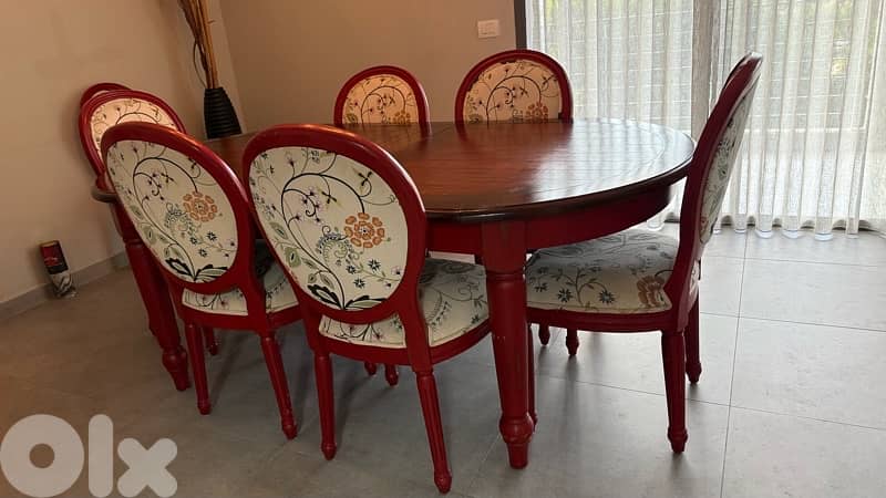 Dining Table and Chairs 1