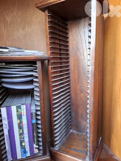 حافظة cd خشب