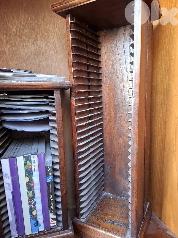 حافظة cd خشب 0