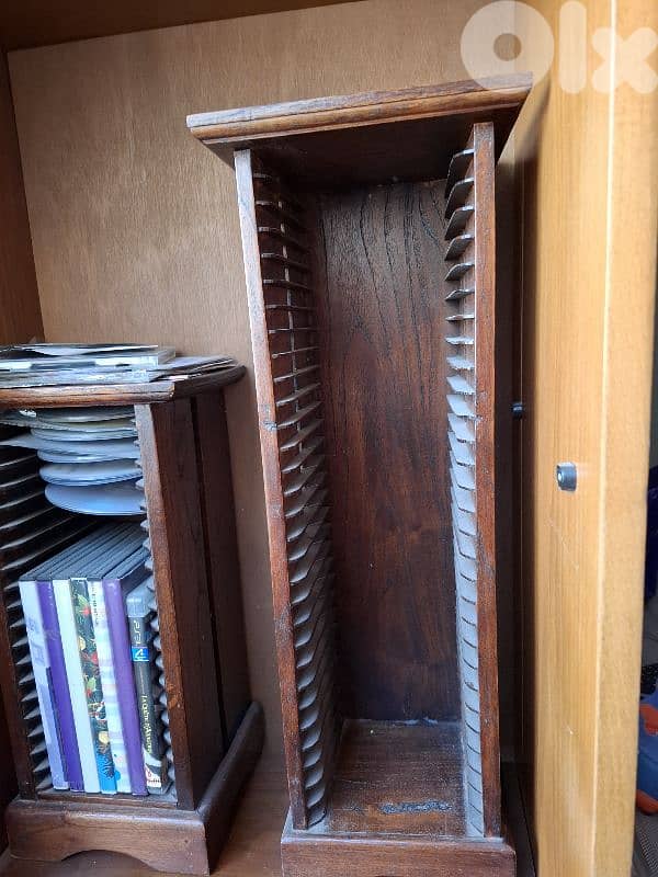 حافظة cd خشب 1