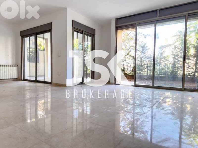 L19569 - Apartment With Garden For Sale in Jamhour 0