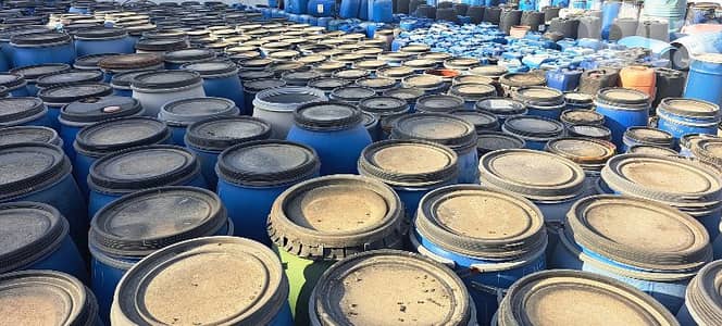 industrial drums and gallons