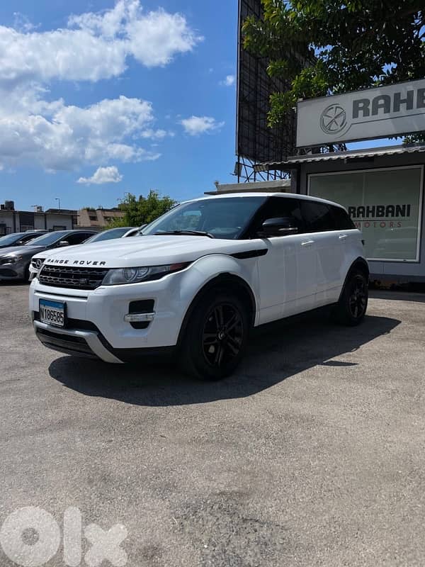 Land Rover Evoque 2013 dynamic 0