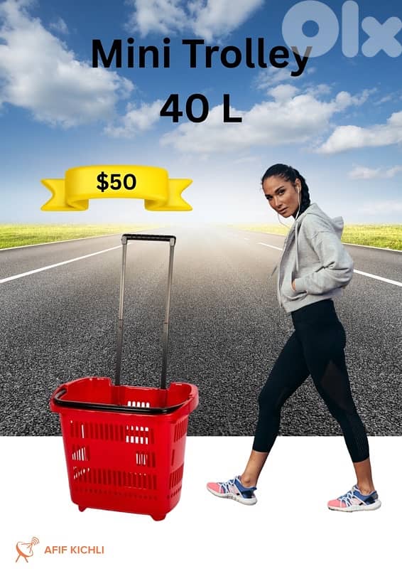 Trolleys & Baskets for Supermarket & Stores 1