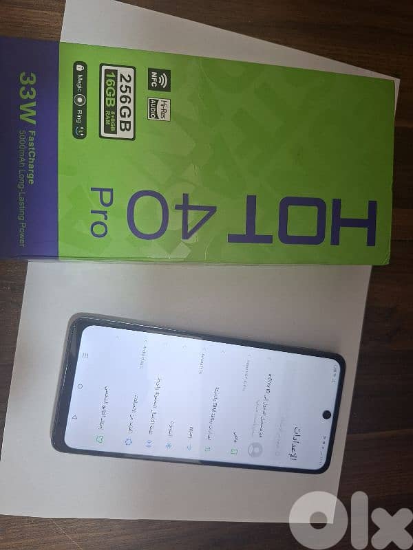 hot 40pro 256gb 16ram +5 0