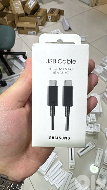 Samsung usb-c to usb-c cable (5a,1.8m) black 0