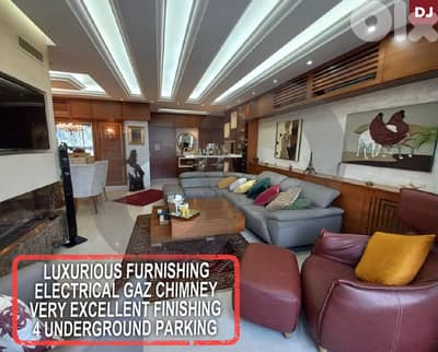 high-end living ,luxuriously furnished in ain el remmaneh REF#DJ127905