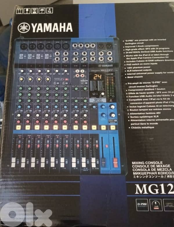 Yamaha MG12XU Mixer – Brand New (Never Used) 3