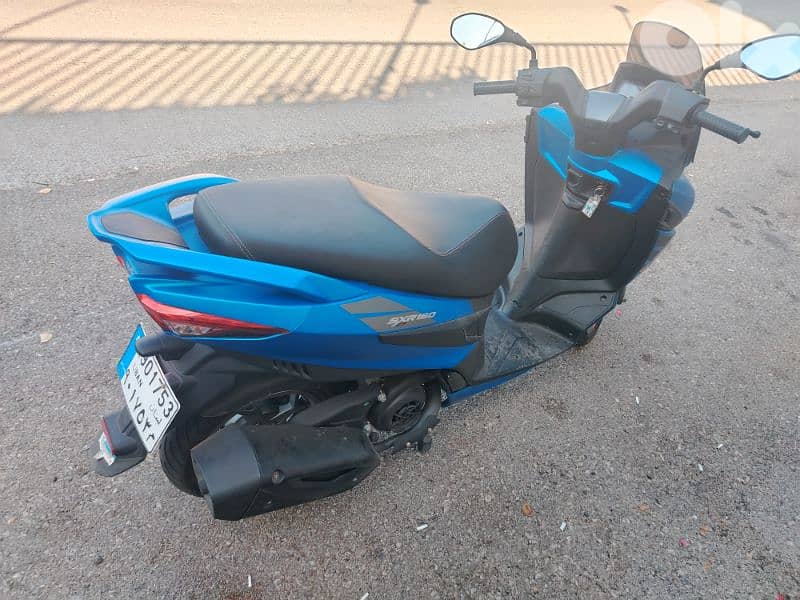 apprilia SXR 160 blue 2