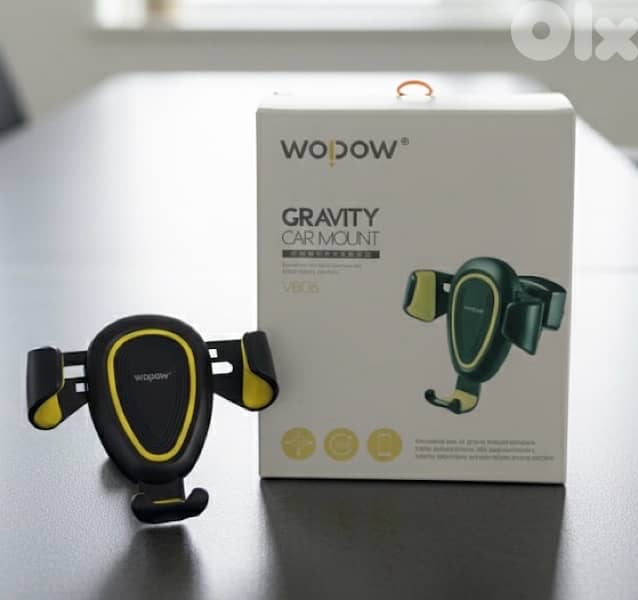 Drive Smart with the Wopow Gravity Car Mount 0