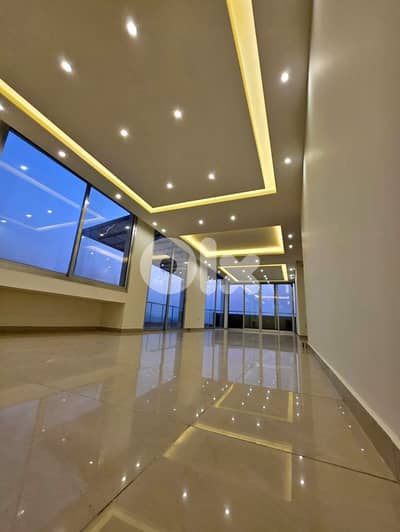 200 SQM Fully Decorated Apartment in Zalka with Breathtaking Sea View