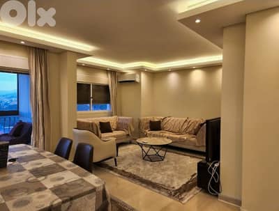 180 SQM Furnished Apartment in Mar Roukoz + Sea & Mountain View