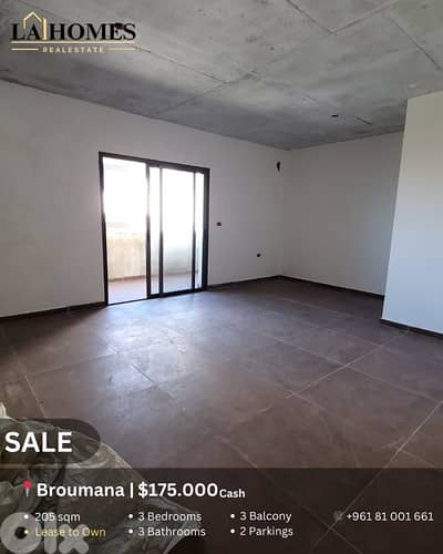 apartment for sale in broumana شقة للبيع في برمانا