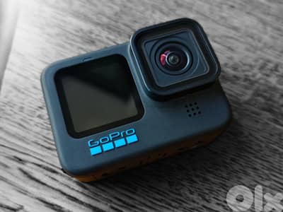 GoPro Hero 10 with case and accessories