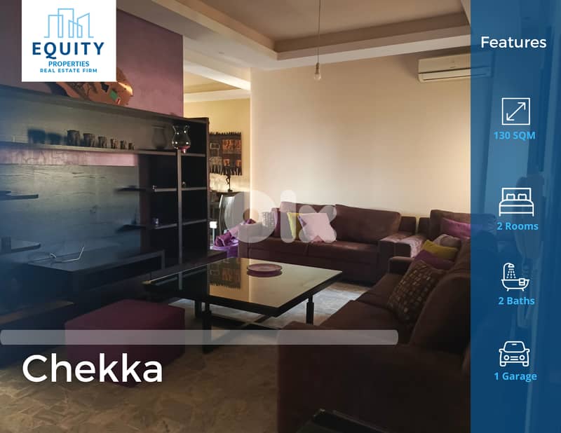 Furnished 130 SQM Apartment For Rent In Chekka شقة للإيجار #CM2196124 0