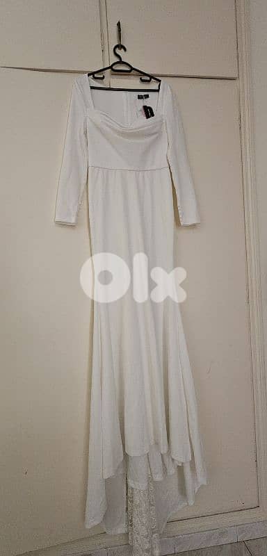 فستان  سهره ابيض