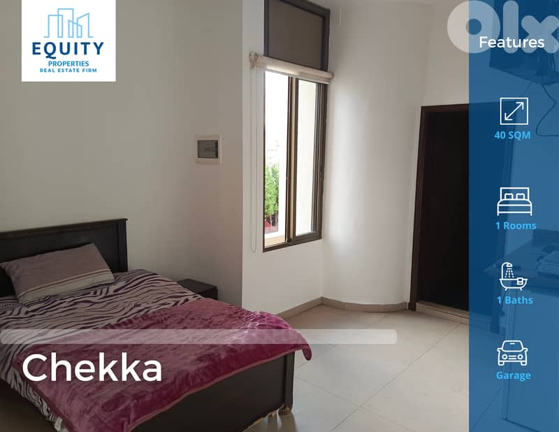Furnished 40 SQM Apartment For Rent In Chekka شقة للإيجار #CM2198124 0