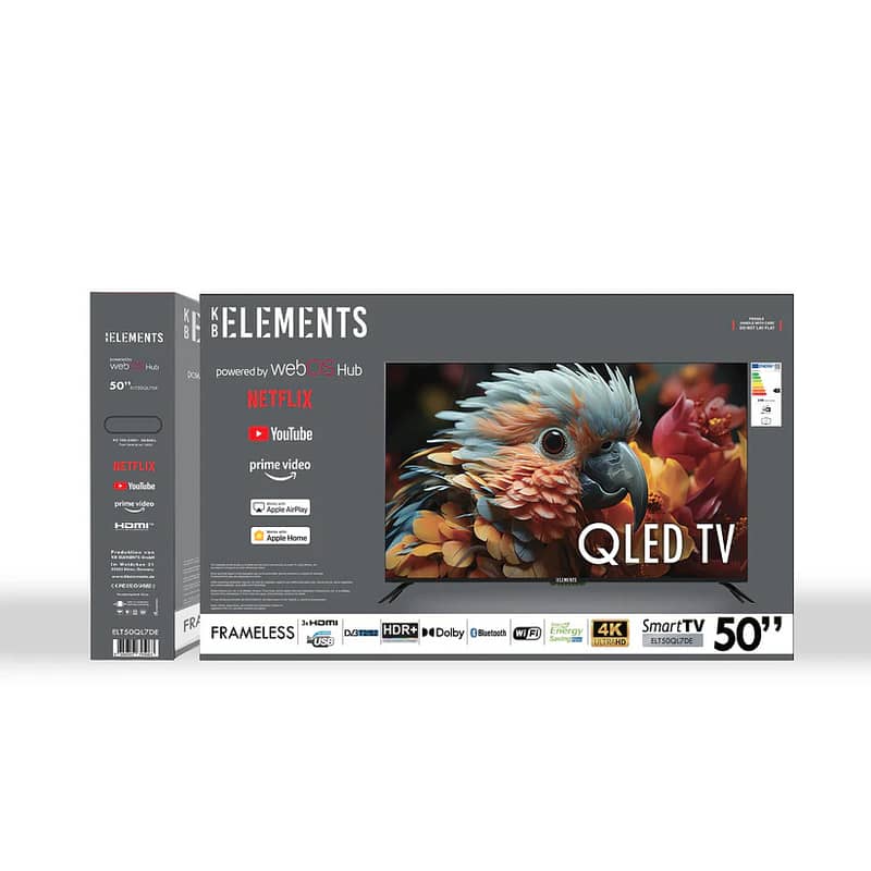 KB Elements Qled WebOS 50″ Inch TV-UHD 4K Smart | تلفزيون 50 إنش 9