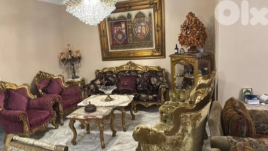 طقم كنبايات ستيل انتيك