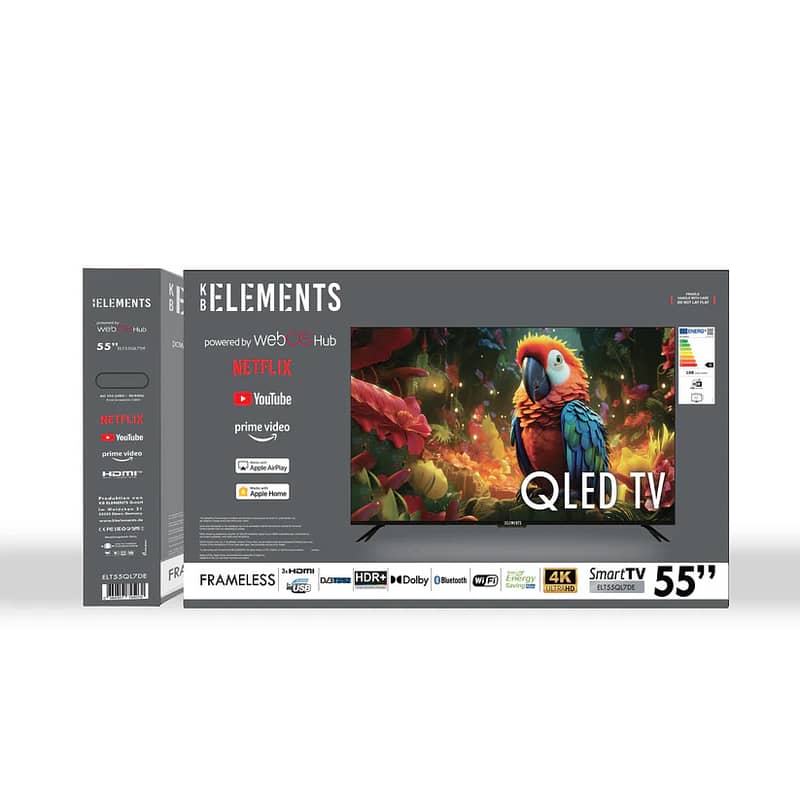 KB Elements Qled WebOS 55″ Inch TV-UHD 4K Smart | تلفزيون 55 إنش 9