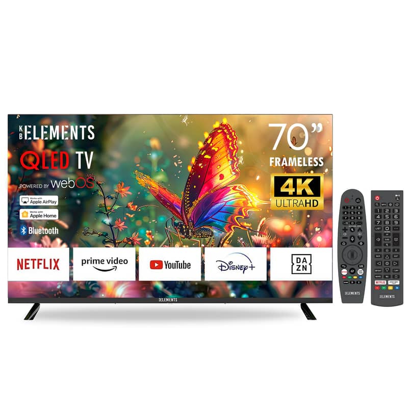 KB Elements Qled - WebOS 70″ Inch TV-UHD 4K Smart | تلفزيون 70 إنش 1